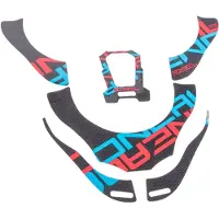 O'Neal ONeal-Tron-Neckbrace-Stickers-blau-rot