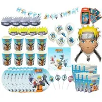 Chaks Naruto - Kindergeburtstags-Set (69-teilig)