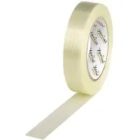 3M Filamentklebeband m.Lngsfaden Breite 25mm Lnge 50m S.100 transparent XENIAL - VPE: 12