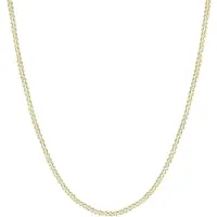 Elli Halskette Basic Panzerkette Klassisch Elegant 375 Gelbgold Elli Premium Gold
