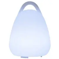 Star Trading LED-Deko 'Twilights' - 18x25x18cm - RGB Wechsel/feste Farbe - Fernbedienung - Aufladbar - IP44
