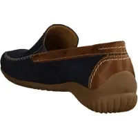 Gabor Comfort Damenschuhe Halbschuhe Mokassin Slipper Blau Freizeit, Schuhgröße:EUR 40 | UK 6.5