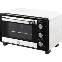 HOMCOM Horno Sobremesa De Convecci?n 16l 1400w One Size