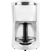 Kalorik Filterkaffeemaschine Timer 10 Tassen 1,2 L Permanentfilter weiß*56734
