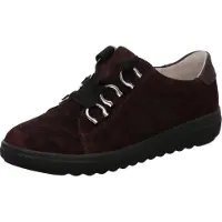 Waldlaufer Komfort Schnürschuhe Sneaker Uni 373439343636 Rot 38 1/2 EU