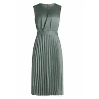 Betty & Co Midikleid mit Plissee in Mint | Gr.: 44