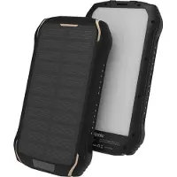 Vinnic SACA PEAK Solar Powerbank 10.000mAh IP65 1xC 2xA, black.