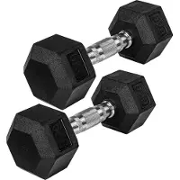Movit Hexagon Kurzhanteln 2er Set 6kg, Hantel Hanteln Kurzhantelset