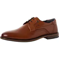 Marco Tozzi Schnürschuh - Cognac Leder : 43 : Normal Größe: 43 Weite: Normal