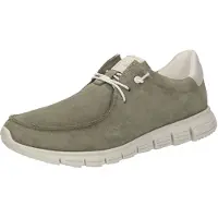 Sioux Mokrunner H-007 Herrenschuhe, Slipper, Leder, Grau, supersoft, leicht - Herrenschuhe Slipper, Grau, leder (velour)