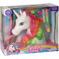 Lobbes Karton Einhorn Bastelset Spielzeug für Kinder Wanddeko