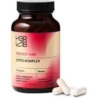 H3RLAB H3R LAB Osteo Komplex – Calcium & Magnesium für Knochen, Muskeln Zellschutz 90 St Kapseln