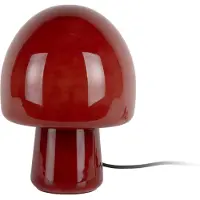 Leitmotiv - Tischleuchte Gozar - Rot - 20x20x27cm Tischlampe - Nachttischlampe, Wohnzimmer, Schlafzimmer