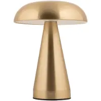 Leitmotiv - Tischleuchte Rachel Led - Gold - 15.5x15.5x20.5cm Tischlampe - Nachttischlampe, Wohnzimmer, Schlafzimmer
