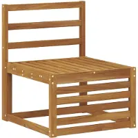 vidaXL Outdoor-Sofagarnitur 6 Stk. Natur