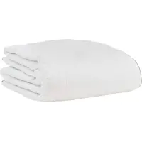 vidaXL Winterbettdecke mit Kissen 3 pcs Weiß Daunenfeder