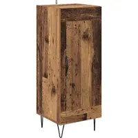 vidaXL Highboard Altholz 34,5 x 34 x 90 cm Holzwerkstoff