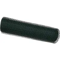 vidaXL Schweißgitterzaun 0,4 x 50 m PVC Grün