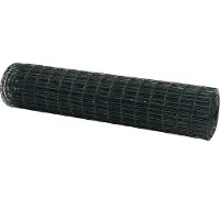 vidaXL Eurozaun 1,2 x 25 m PVC-beschichtetes Eisen Grün