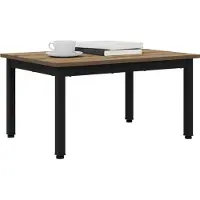 vidaXL Couchtisch Kunsthandwerk Eiche 70 x 50 x 36 cm Holzwerkstoff