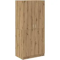 vidaXL Kleiderschrank Artisan-Eiche 90x52x200 cm Holzwerkstoff