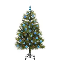 vidaXL Fedde (mit LEDs und blauen Bällen)