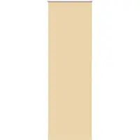 vidaXL Verdunkelungsrollo Beige 80x230cm Stoffbreite 75,7 cm Polyester