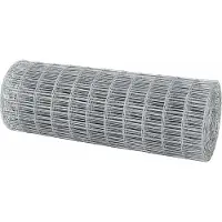 vidaXL Eurozaun 0,6 x 25 m PVC-beschichtetes Eisen
