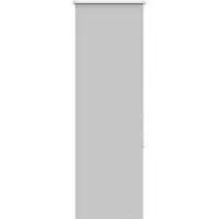 vidaXL Verdunkelungsrollo Hellgrau 55x150 cm Stoffbreite 50,7 cm