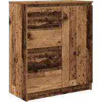 vidaXL Sideboard mit Schubladen Altholz-Optik 71x35x84cm Holzwerkstoff