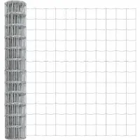 vidaXL Eurozaun 1,2 x 25 m PVC-beschichtetes Eisen