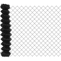 vidaXL Maschendrahtzaun 10 x 1,4 m Stahl Grau