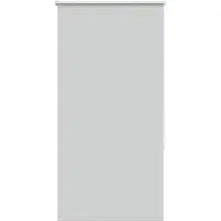vidaXL Verdunkelungsrollo Hellgrau 70x130 cm Stoffbreite 65,7 cm