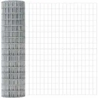 vidaXL Eurozaun 1 x 10 m PVC-beschichtetes Eisen