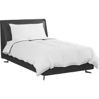vidaXL Winterbettdecke mit Kissen 2 pcs Weiß Daunenfeder