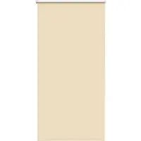 vidaXL Verdunkelungsrollo Beige 80x175cm Stoffbreite 75,7 cm Polyester