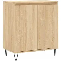 vidaXL Sideboard Sonoma-Eiche 60x35x70 cm Holzwerkstoff