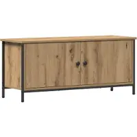 vidaXL TV-Schränk 100 x 35 x 45 cm Artisan-Eiche Holzwerkstoff