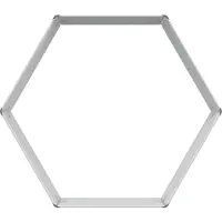 vidaXL Hochbeet im Garten Holzoptik 129 x 129 x 45 cm Verzinkter Stahl