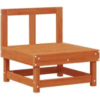 vidaXL Sectional Sofa Einheiten Massives Kiefernholz Wachsbraun