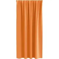 vidaXL Verdunkelungs-Vorhänge mit Ringen 2 stk. Orange 175 x 140 cm
