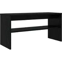 vidaXL TV-Schränk Schwarz Eichen-Optik 80 x 30 x 40 cm Holzwerkstoff