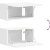vidaXL TV-Schrankset 6 pcs Weiß Holzwerkstoff