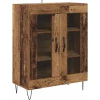 vidaXL Highboard 2 Stk. Altholz 69,5 x 34 x 180 cm