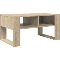 vidaXL Couchtisch Sonoma-Eiche 92 x 53 x 45 cm Holzwerkstoff