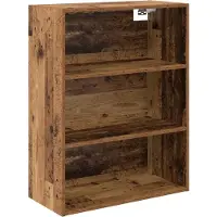 vidaXL Highboard Altholz 69,5 x 34 x 180 cm Holzwerkstoff