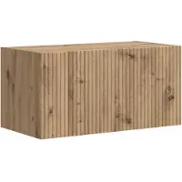 vidaXL TV-Wandschrank 2 pcs Kunsthandwerk Eiche 60 x 31 x 29,5 cm