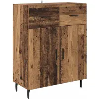 vidaXL Highboard 2 Stk. Altholz 69,5 x 34 x 180 cm Holzwerkstoff