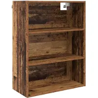 vidaXL Highboard Altholz 69,5 x 32,5 x 180 cm Holzwerkstoff
