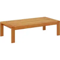 vidaXL Gartentisch 100x50x27 cm Massivholz Akazie